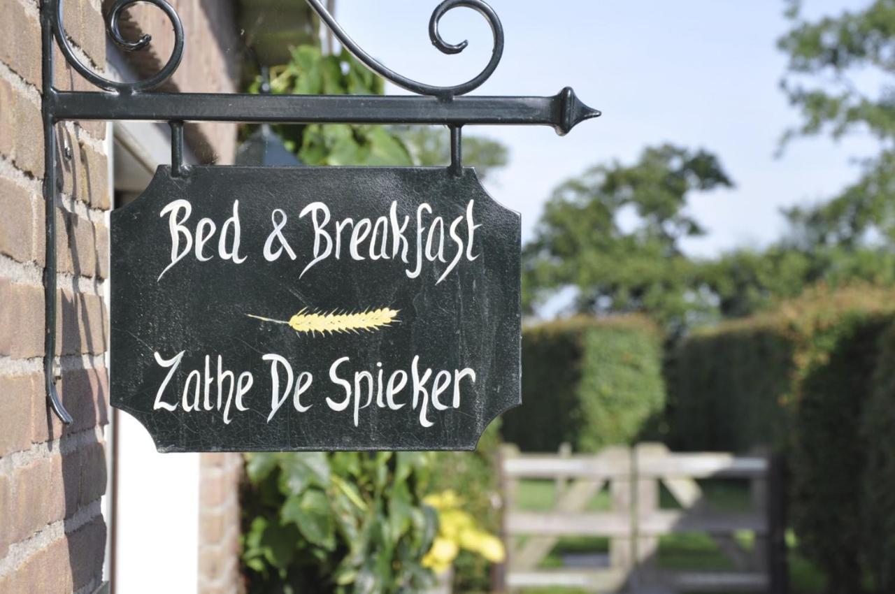 Bed And Breakfast Zathe De Spieker Itens Екстер'єр фото